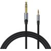 3.5mm TRS Male to 6.35mm Male Audio Cable 2m Vention BAUHH Gray