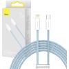 USB-C cable for Lightning Baseus Dynamic Series, 20W, 2m (blue)