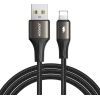 Cable USB to Lightning Joyroom SA25-AL3 / 3A / 1.2m (black)