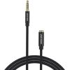 TRRS 3.5mm Male to 3.5mm Female Audio Extender 3m Vention BHCBI Black