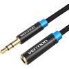 Braided 3.5mm Audio Extender 3m Vention VAB-B06-B300-M Black