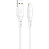 USB to Lightning cable Vipfan Colorful X12, 3A, 1m (white)