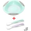 Babyono Šķivis ar piesūcekni+elastīgas karotes (1062/01+1066/03) -izdevīgi!