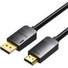 DisplayPort to HDMI Cable 3m Vention HADBI (Black)