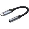 Earphone Jack Adapter USB-C to 3.5MM Vention BGJHA 0.1m