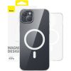 Magnetic Phone Case for iP 13 Baseus OS-Lucent Series (Clear)