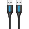 USB 2.0 cable Vention COJBC 0.25m Black PVC