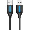 USB 2.0 cable Vention COJBC 0.25m Black PVC