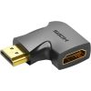 HDMI 90 degree Adapter Vention 4K 60Hz, AIQB0 (Black) Aдаптеры
