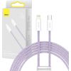 USB-C cable for Lightning Baseus Dynamic Series, 20W, 2m (purple)