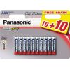 Panasonic Everyday Power baterijas LR03EPS/20BW (10+10)
