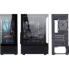 Case GOLDEN TIGER Raider DK-6 MidiTower Case product features Transparent panel Not included ATX Colour Black RAIDERDK6