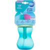 Canpol Active Cup / Sport Cup With Flip-Top Straw 370ml Blue