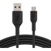 Belkin CAB005BT1MBK USB cable 1 m USB A Micro-USB A Black