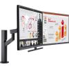 Monitoru komplekts LG 27QP88DP-BS, 2x 27"