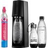 SodaStream Soda Maker Terra Promopack QC black Schwarz incl 3 bottles (1012813491)