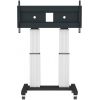NEWSTAR MOTORISED MOBILE FLOOR STAND - VESA 300X200 UP TO 1200X600 70-120" SILVER