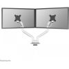 Newstar NEOMOUNTS SELECT DESK MOUNT, DOUBLE DISPLAY (TOPFIX CLAMP &GROMMET) WHITE