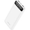 Внешний аккумулятор Power Bank Borofone BJ14 Type-C microUSB 2*USB (2A)  10000mAh белый