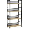 Plaukts HECTOR 60x28xH121cm, osis/melns