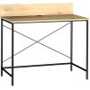 Desk HEDVIG 100x49,5xH102cm, ash/black