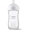 Philips Avent Natural Response stikla zīdaiņu pudelīte 240 ml, lēnas plūsmas knupītis 1m+ - SCY933/01