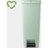 BRABANTIA atkritumu tvertne StepUp ar pedāli, 40l, Jade Green - 800108