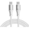 Cable Joyroom Light-Speed USB-C to USB-C SA25-CC5 , 100W , 1.2m (white)