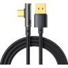 USB to USB-C Prism 90 degree cable Mcdodo CA-3380, 6A, 1.2m (black)
