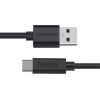 USB to USB-C cable Choetech AC0002, 1m (black)