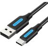 Charging Cable USB 2.0 to USB-C Vention COKBF 1m (black)