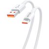 USB to USB-C cable Vipfan X17, 6A, 1.2m (white)