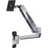 Ergotron LX stand-sit monitor arm, monitor holder (silver)