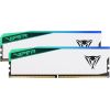 Patriot DDR5 - 64GB - 6200 - CL - 42 (2x 32 GB) dual kit, RAM (white, PVER564G62C42KW, Viper Elite 5 RGB, INTEL XMP, AMD EXPO)