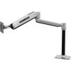 Ergotron LX monitor arm stand-up seat, monitor holder (aluminum)