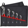 KNIPEX Cobra set, 5 pieces, pliers set (black, serrated grip surfaces, integrated clamp protection)
