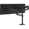 Ergotron LX Dual Monitor Arm, monitor mount (black)