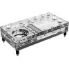 Alphacool Core Distro Plate 240 links VPP/D5, distributor (transparent/silver, integrated reservoir)