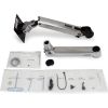 Ergotron Extension and Ring Kit for LX Monitor Arm Attachment/Mounting (Silver)