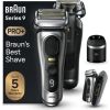 Skuveklis Braun Series 9 Pro+ 9577cc Wet&Dry edles metal