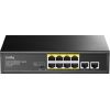 Cudy FS1010P network switch Fast Ethernet (10/100) Power over Ethernet (PoE) Black