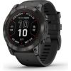 Garmin Fenix 7X Pro Saphire Solar Carbon Gray / Black
