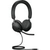 Jabra Evolve2 40 SE, headset (black, stereo, USB-C, UC)