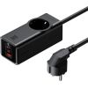 Power Strip GaN McDodo CH-4620 EU 70W, 2x USB-C, 1x USB (black)