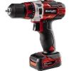 Einhell cordless drill TE-CD 12/1 Li (red / black, Li-ion battery 2Ah)