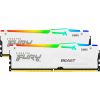 Kingston DDR5 Fury Beast White RGB 64GB(2*32GB)/5600Mhz CL36