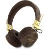 Guess   PU Leather 4G Metal Logo BT5.3 Stereo Headphone Brown Austiņas