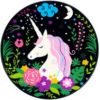 iLike   Universal Pop Holder Unicorn Black