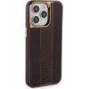 iLike iPhone 15 Pro Leather Case Customized Apple Brown