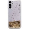 iLike Galaxy A54 5G Silicone Case Water Glitter Samsung Gold